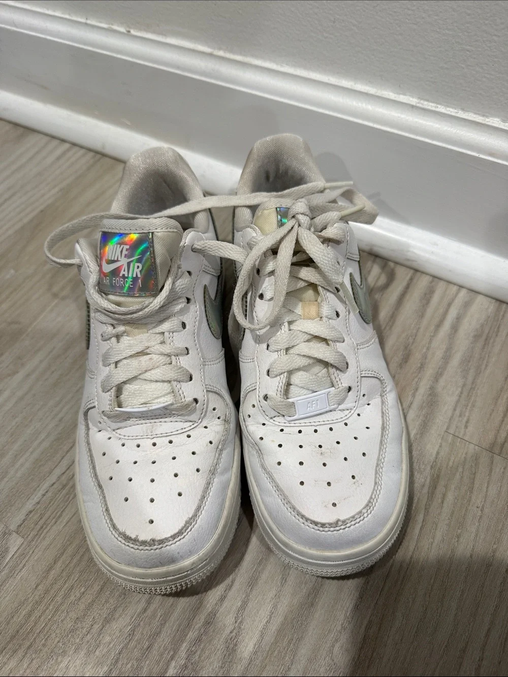 Nike Air Force’s - Iridescent